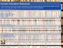 Tablet Screenshot of durhameducationresources.com